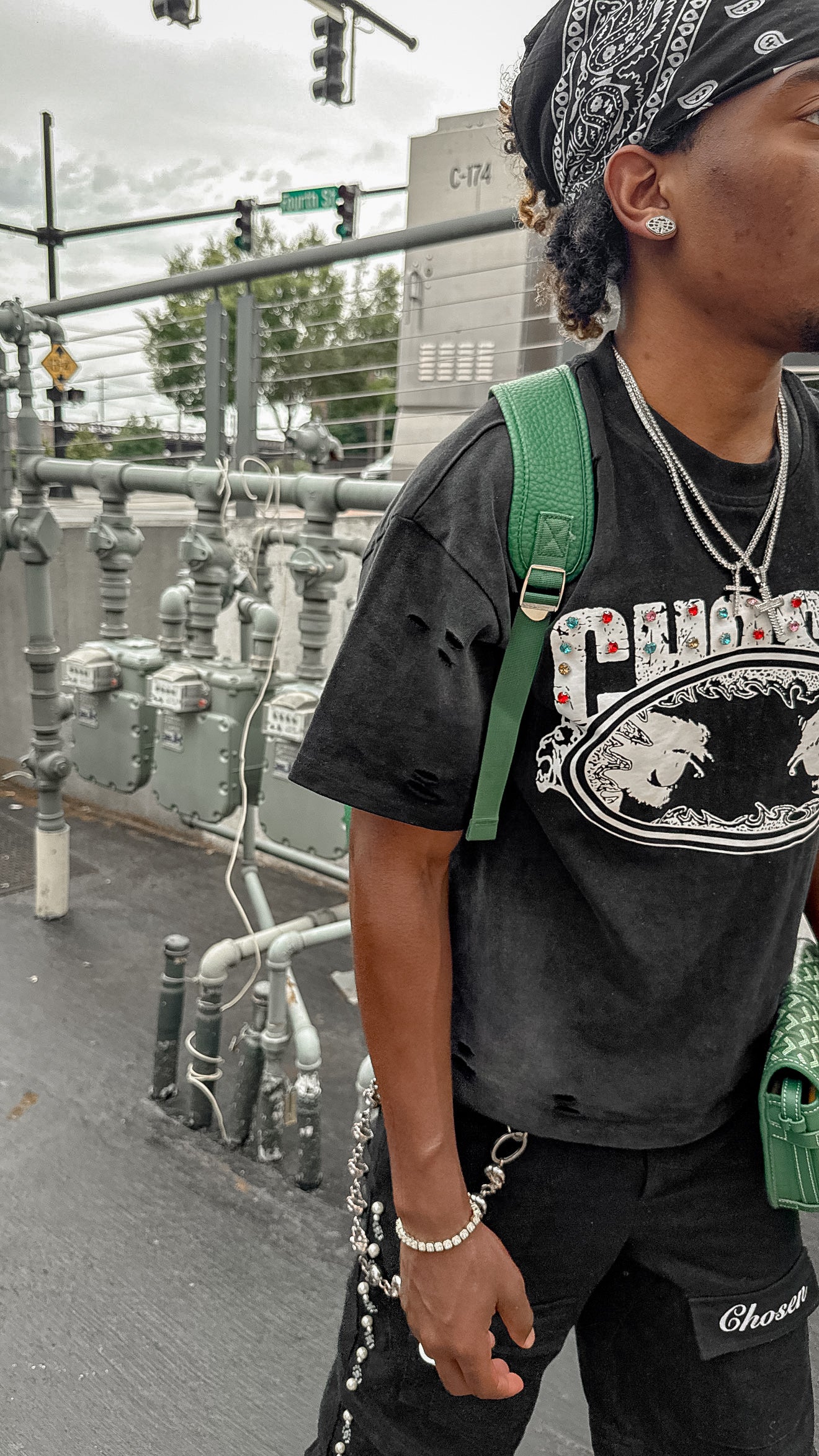 (Black) gemstone tee